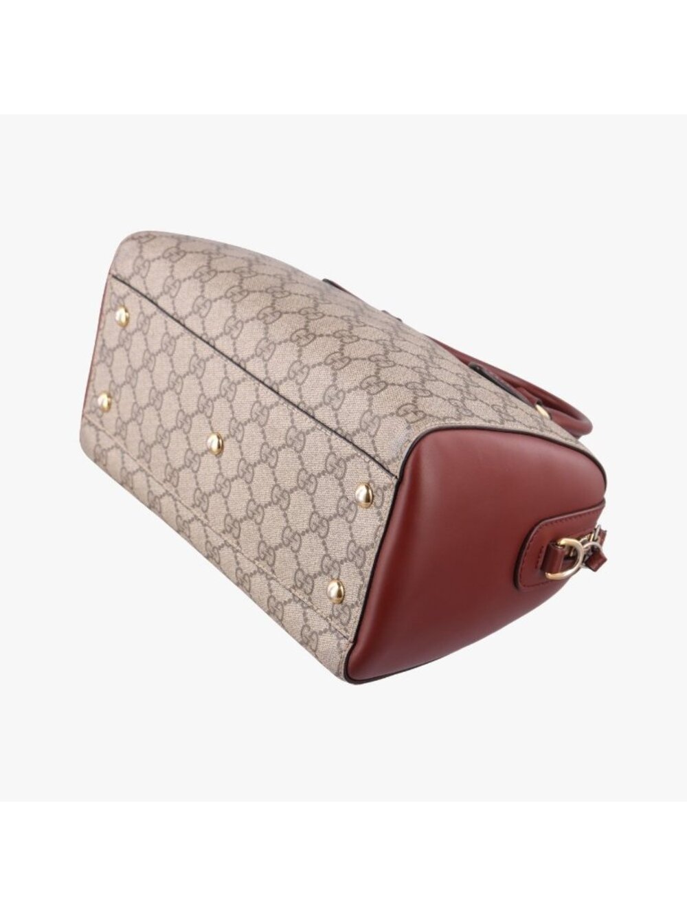 Gucci GG Supreme Beige Brown Leather - Picture 6 of 16